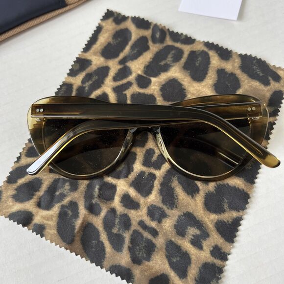 Veronica Beard Edie Cat-Eye Sunglasses Sunglasses Tortoise NWB main image 9